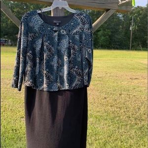 Sz 22W dress w cover